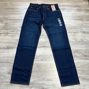 Levi's 505 Regular Fit eco Ease Dark Wash Jeans Size W34 L34